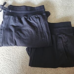 Bundle Of 2 Black Tek Gear Shorts Size 1X